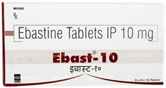 Ebast 10 Tablet 15