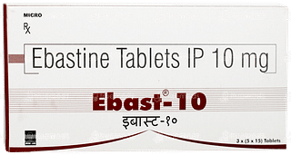 Ebast 10 Tablet 15