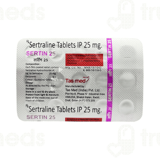 Sertin 25 MG Tablet 15