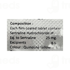Sertin 25 MG Tablet 15