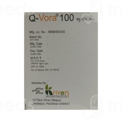 Q Vora 100 MG Tablet 10