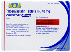 Crestor 40mg Tablet 15 Crestor 40mg Tablet 15
