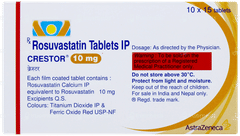 Crestor 10mg Tablet 15 Crestor 10mg Tablet 15