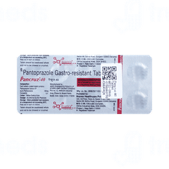 Pancruz 40 MG Tablet 10