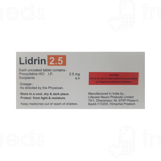 Lidrin 2.5 MG Tablet 10