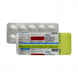 Vertifyl 8 MG Tablet 10