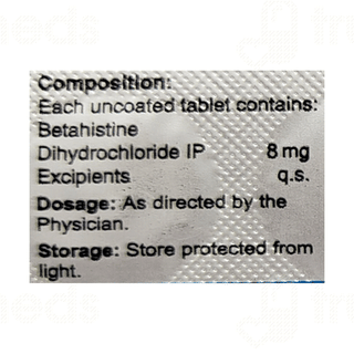 Vertifyl 8 MG Tablet 10