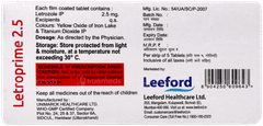 Letroprime 2.5 MG Tablet 5