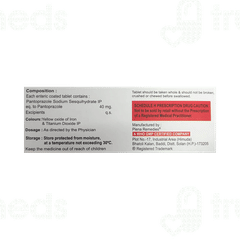 Pantalet 40 MG Tablet 10