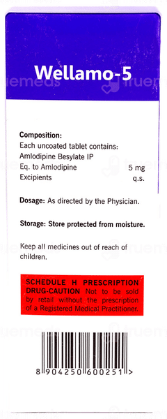 Wellamo 5 Mg Tablet 14 Wellamo 5 Mg Tablet 14