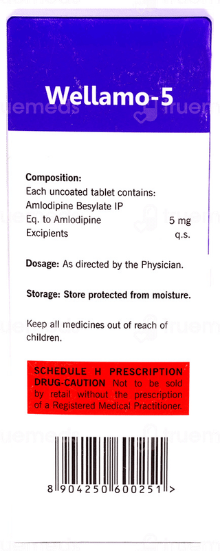 Wellamo 5 Mg Tablet 14