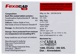 Fexocad 180 Tablet 10