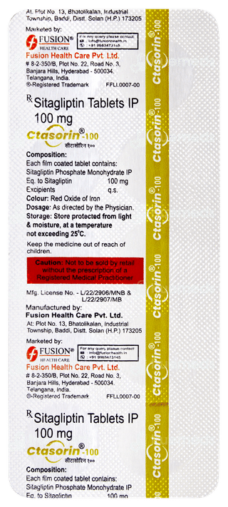 Ctasorin 100 Tablet 10