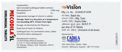 Mecodila Sl Tablet 10