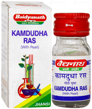 Baidyanath Kamdudha Ras Moti Yukta Tablet 25