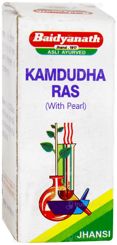 Baidyanath Kamdudha Ras Moti Yukta Tablet 25