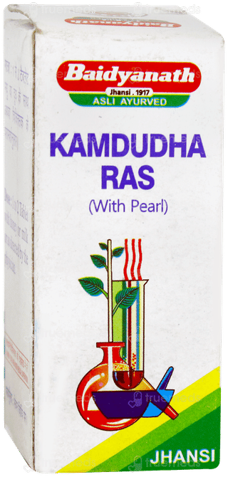 Baidyanath Kamdudha Ras Moti Yukta Tablet 25