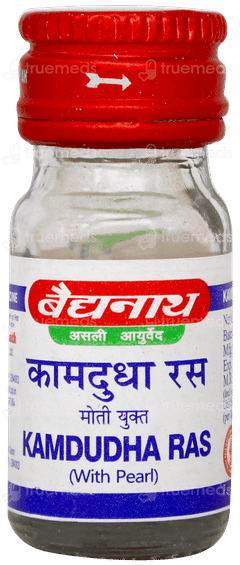 Baidyanath Kamdudha Ras Moti Yukta Tablet 25