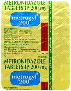 Metrogyl 200 Tablet 20 Metrogyl 200 Tablet 20