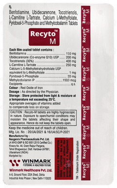 Recyto M Tablet 10