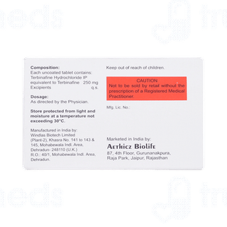 Terbitek 250 MG Tablet 7