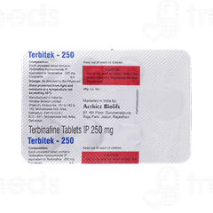 Terbitek 250 MG Tablet 7 Terbitek 250 MG Tablet 7
