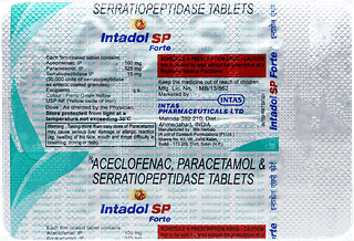 Intadol Sp Forte Tablet 10