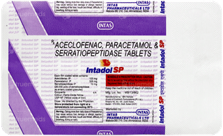 Intadol Sp Tablet 10