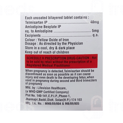 Telcordia Am 40 MG Tablet 10 Telcordia Am 40 MG Tablet 10