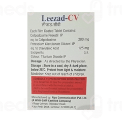 Leezad Cv 325 MG Tablet 10