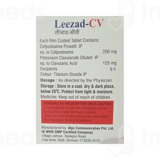 Leezad Cv 325 MG Tablet 10