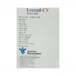 Leezad Cv 325 MG Tablet 10