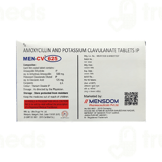 Men Cv 625 MG Tablet 10