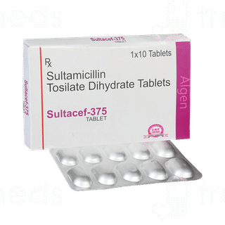 Sultacef 375 Mg Tablet 10