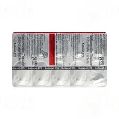 Sultacef 375 Mg Tablet 10 Sultacef 375 Mg Tablet 10