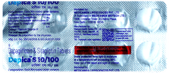 Dapica S 10/100 Mg Tablet 10 Dapica S 10/100 Mg Tablet 10