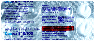 Dapica S 10/100 Mg Tablet 10