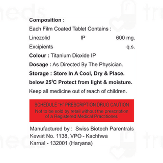Linzoforce 600 MG Tablet 10