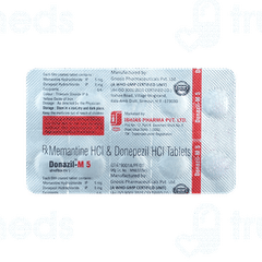 Donazil M 5 MG Tablet 10 Donazil M 5 MG Tablet 10