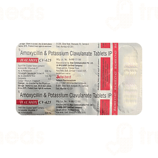 Halmox Cv 625 MG Tablet 10