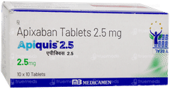 Apiquis 2.5 Tablet 10