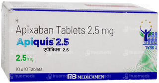 Apiquis 2.5 Tablet 10