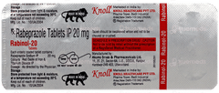 Rabinol 20 Tablet 10 Rabinol 20 Tablet 10