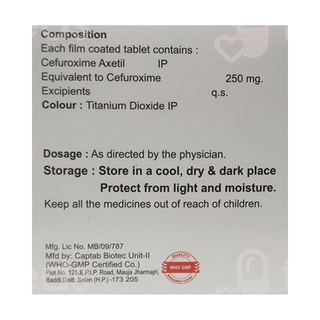 Sefta 250 MG Tablet 10