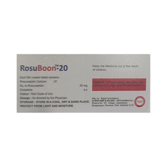 Rosuboon 20 MG Tablet 10