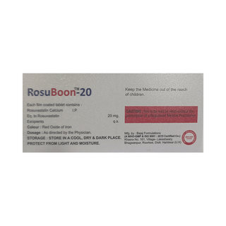 Rosuboon 20 MG Tablet 10