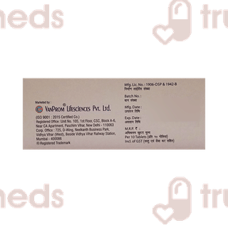 Vanvopram 5 MG Tablet 10