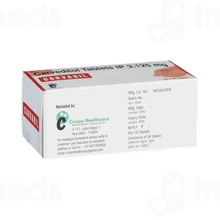 Carvaril 3.125 MG Tablet 10