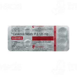 Carvaril 3.125 MG Tablet 10