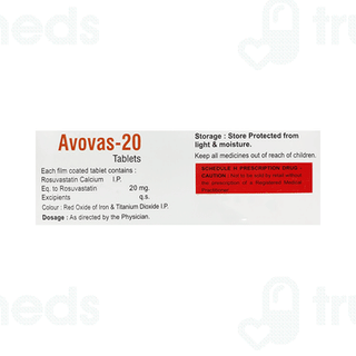 Avovas 20 MG Tablet 10